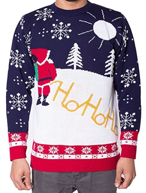 pull de Noel Hohoho pour homme